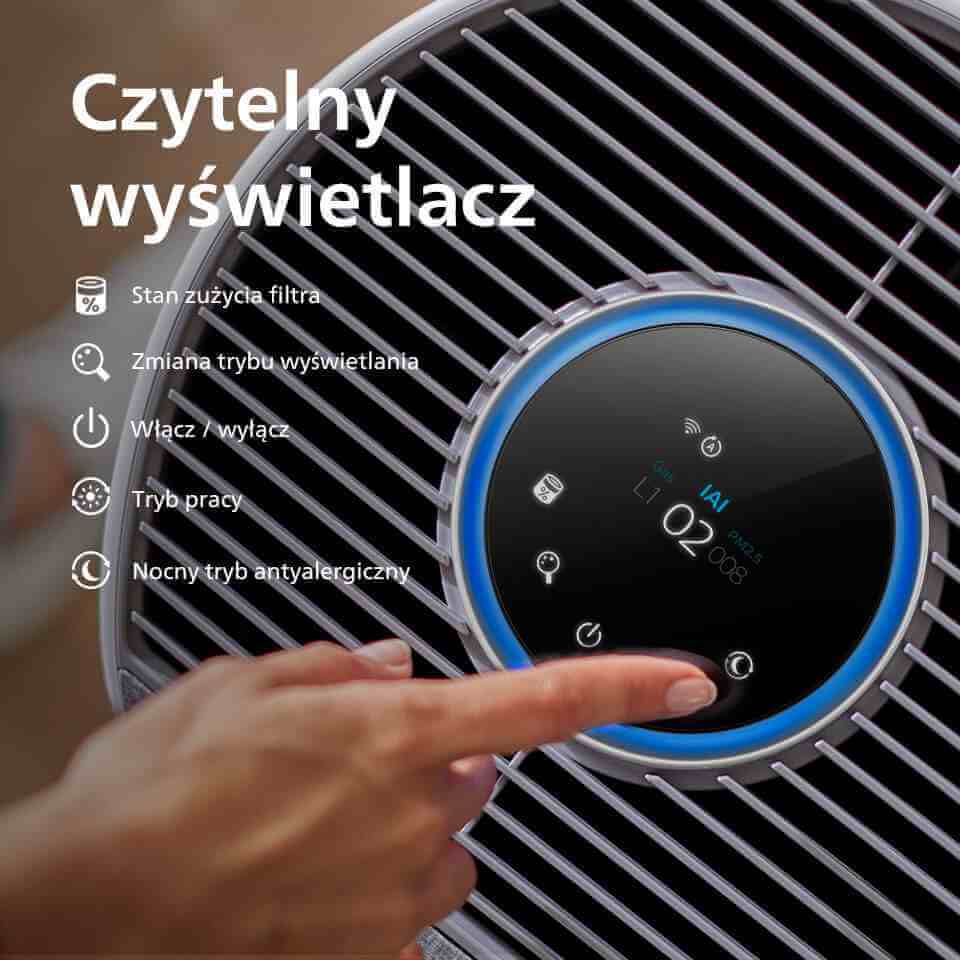 Philips Filtr NanoProtect HEPAusuwa cząsteczki 100x mniejsze niż standardowy filtr HEPA