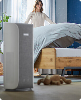 W krótkim czasie oczyści dużą ilość powietrza. W krótkim czasie oczyści dużą ilość powietrza.